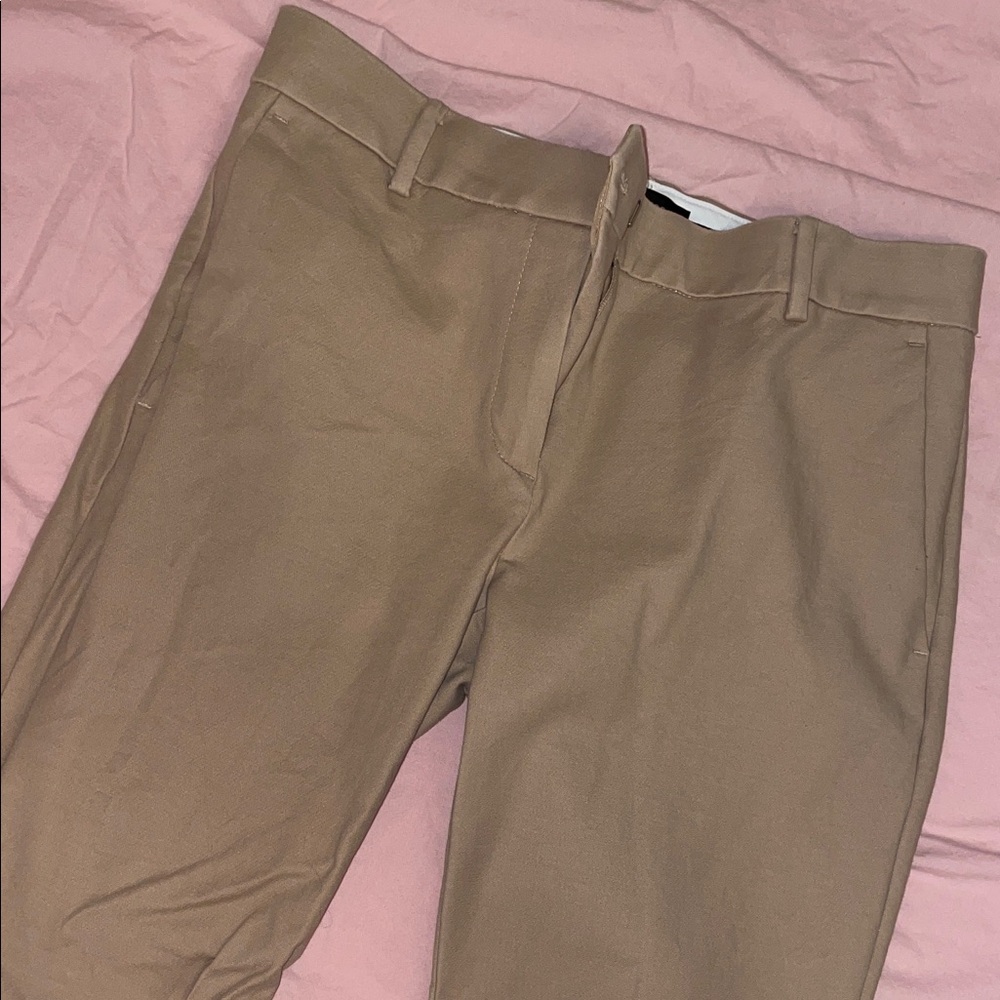 Ann Taylor Women's Tan Ankle Pants